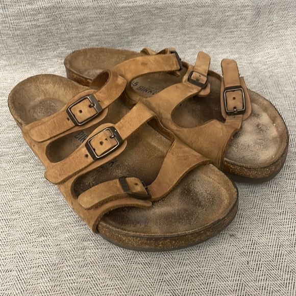 Birkenstock Betula Leather Sandal EU 35 US 4-4.5 - Picture 1 of 11